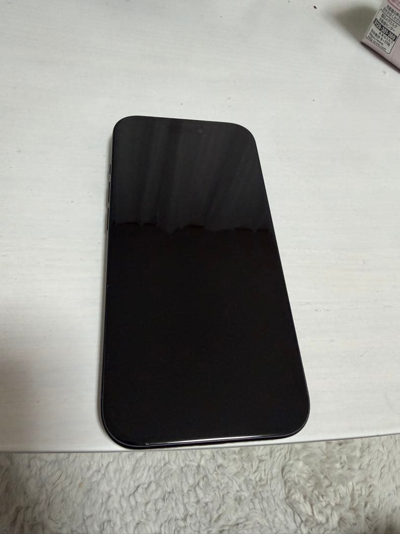 画面割れ無しiPhone 15 ブラック 128GB 本体箱付き