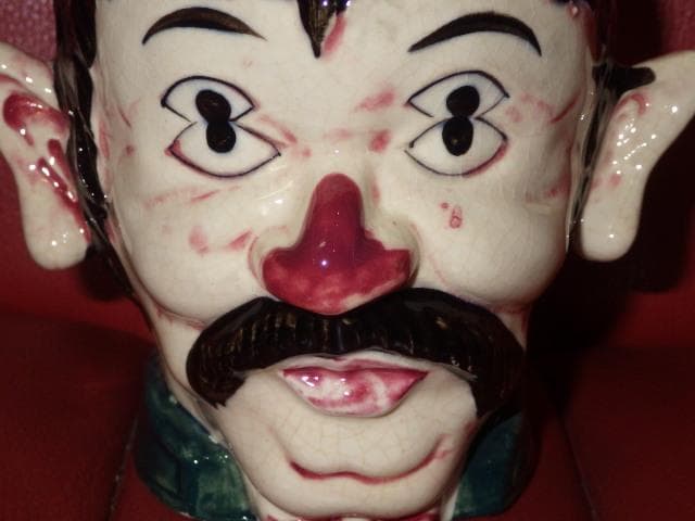 50'S★4つ目★ドランクマン★マグカップ★ビンテージ★置物★酔っ払い★雑貨