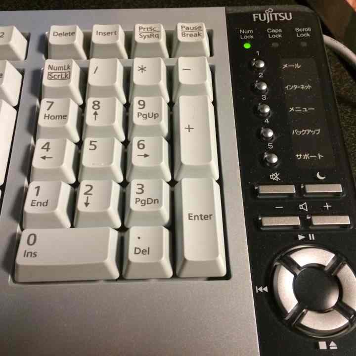 確認用 パソコンキーボード