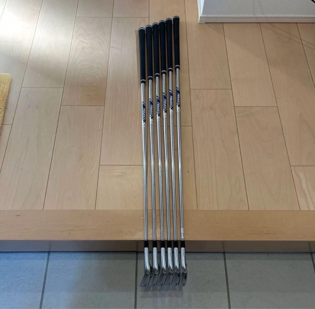 スリクソンZX7 Mk2 5番-P 6本 project X 6.0