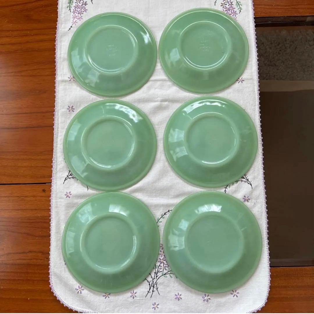 ファイヤーキング　プレート6枚セット　アンティーク