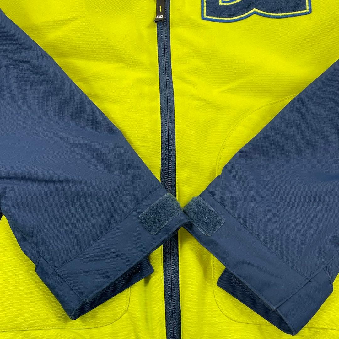 DC スノーウェア　セットアップ　140 カモフラパンツ　蛍光パーカー