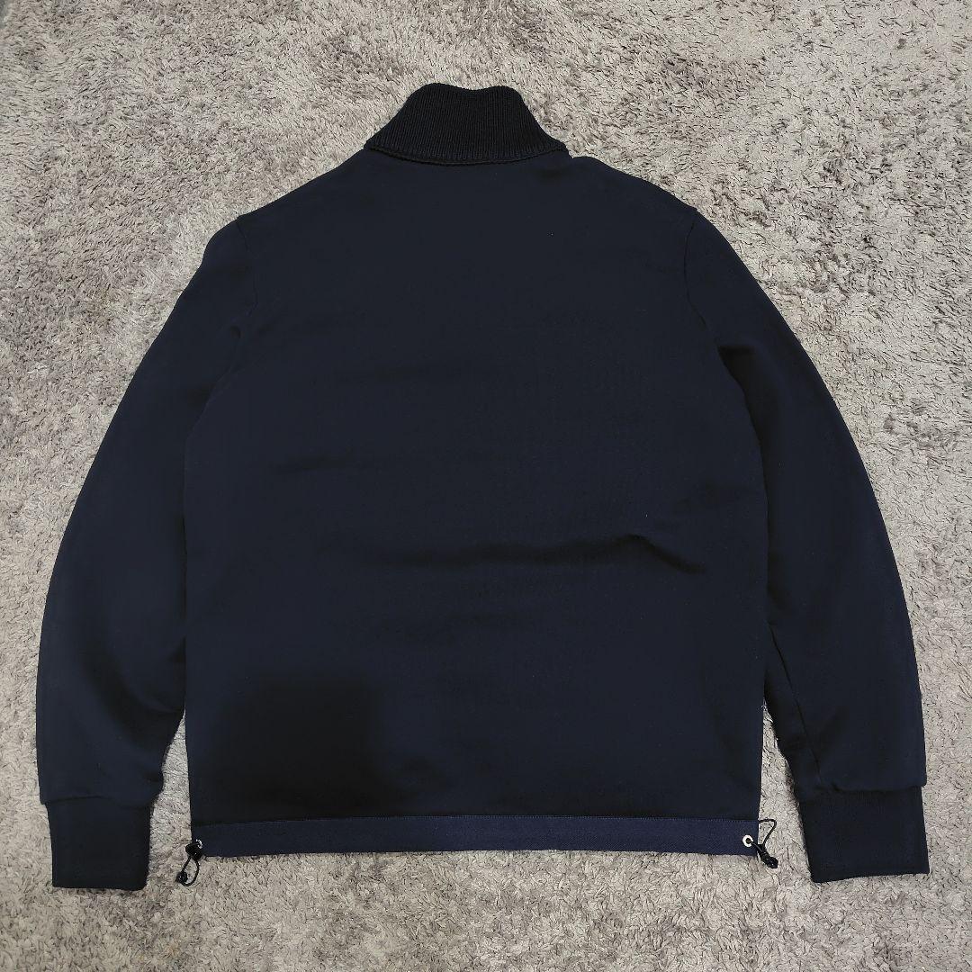 モンクレール Maglia ダウンカーディガン ハイネック ネイビー XL 良品