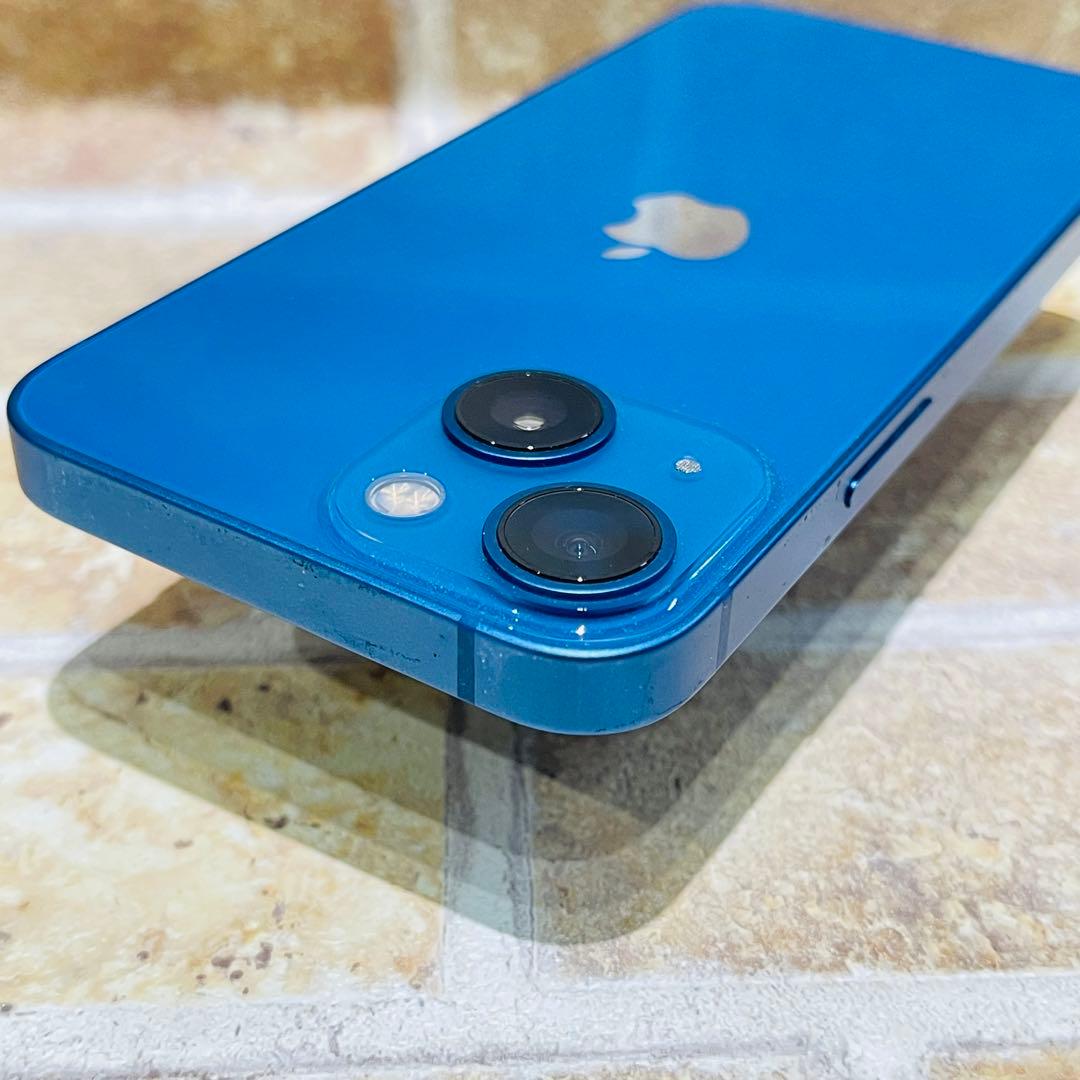 SIMフリー iPhone13mini 128GB ブルー 電池良好