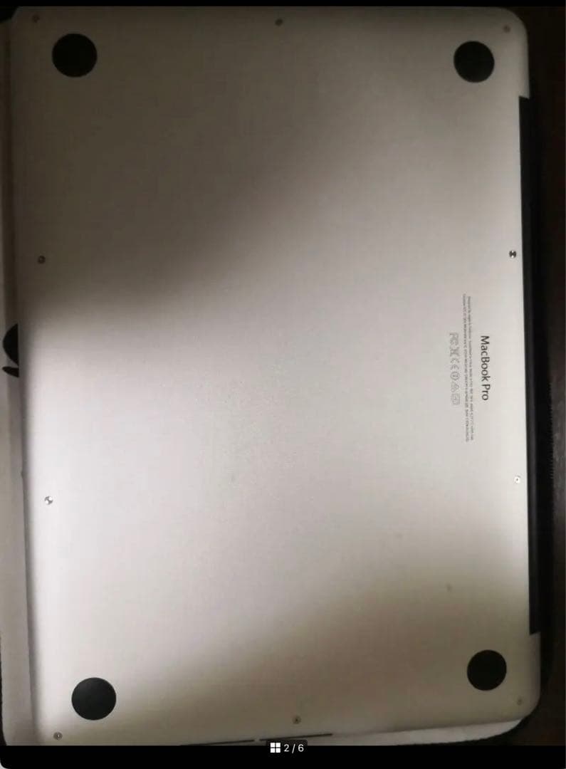 MacBookPro （Retina 13inch mid2014）