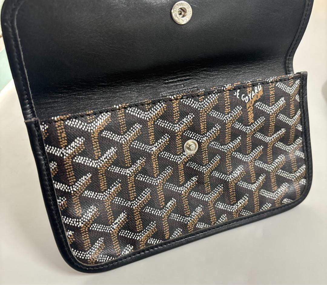 Goyard トートバッグ ブラック/グレー 大容量 ポーチ付き