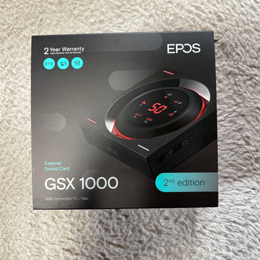 【中古】EPOS GSX 1000 2nd edition オーディオアンプ