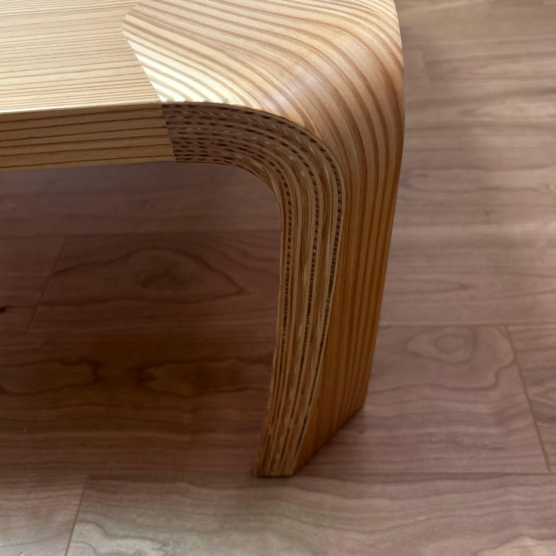 《小津安二郎監督 × BEAMS JAPAN》天童木工 座卓焼き印有り　限定生産