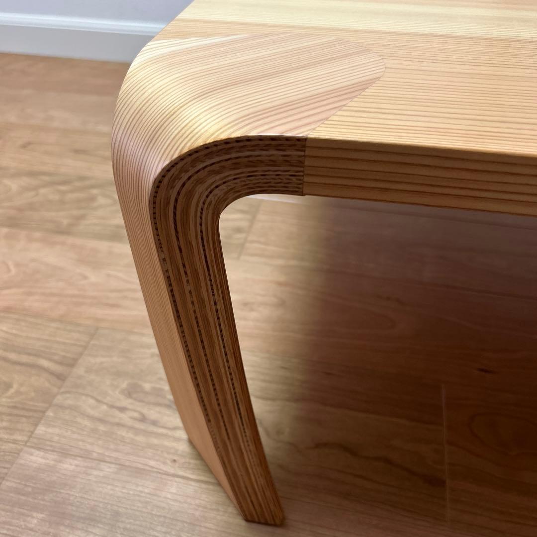 《小津安二郎監督 × BEAMS JAPAN》天童木工 座卓焼き印有り　限定生産