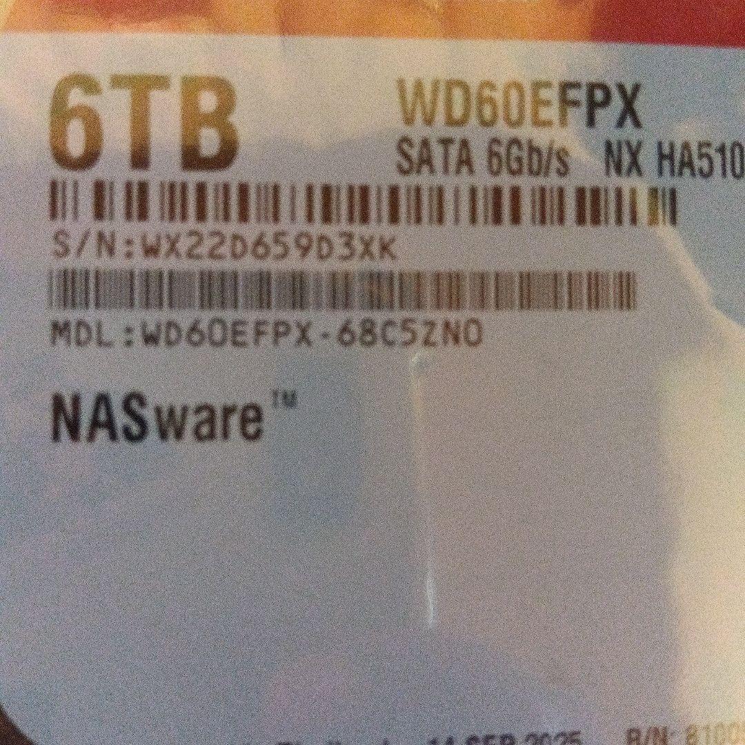 WD Red Plus 6TB HDD 2台セット