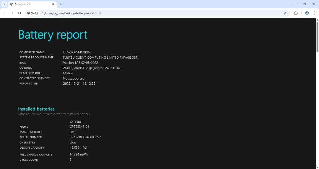 富士通✨Corei7✨M.2 SSD1000GB✨16GB✨Office2024