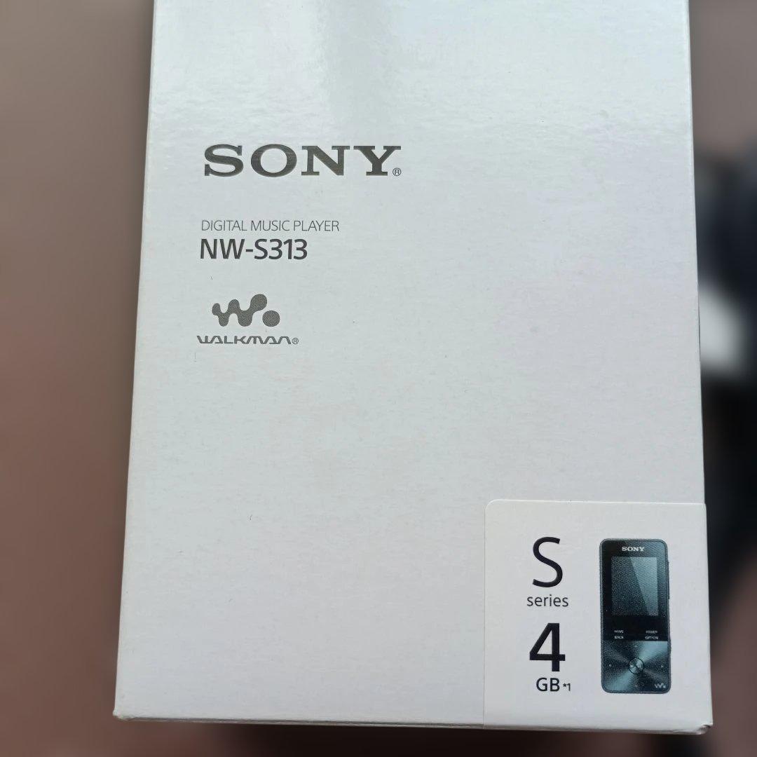 SONY NW-S313 4GB デジタルオーディオプレーヤー ブラック