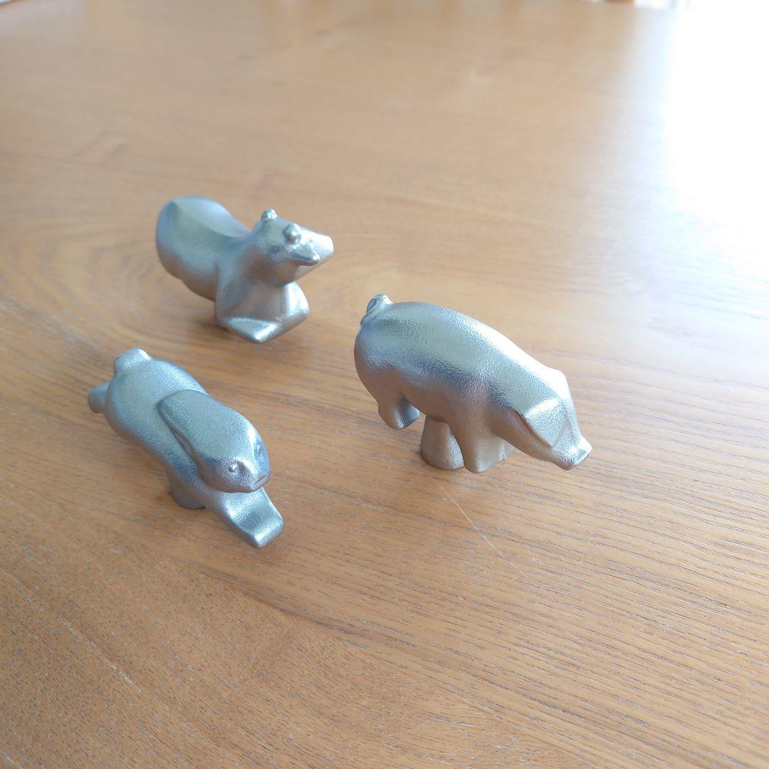 STAUB アニマルノブ ラビット カウ ピッグ