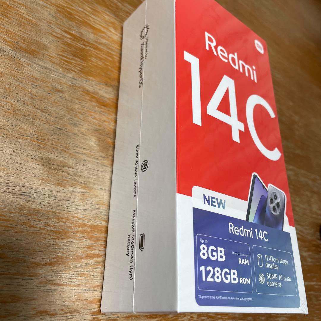 【新品/未使用/未開封】Redmi 14C 128GB ミッドナイトブラック
