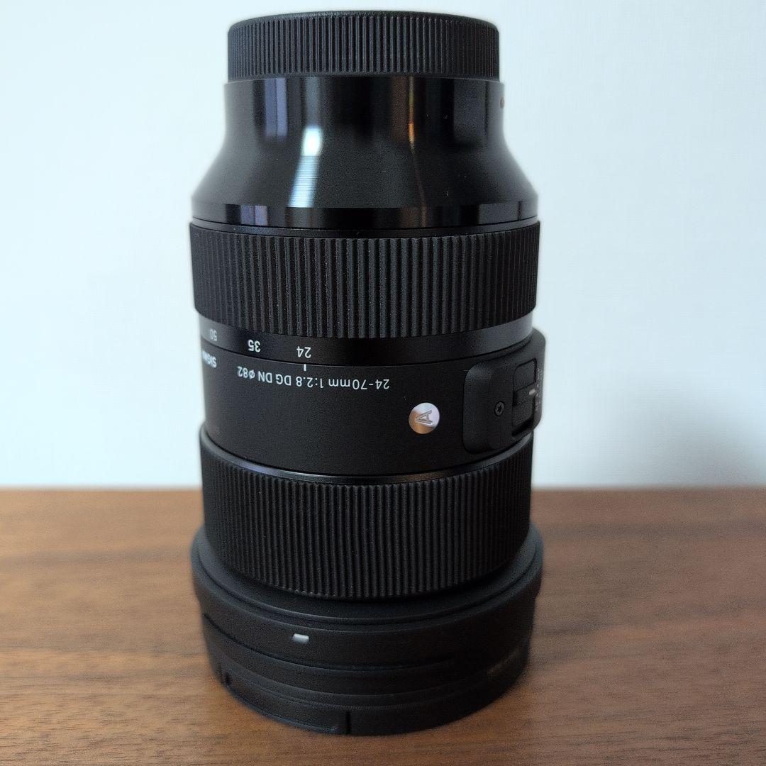 美品 SIGMA 24-70mm F2.8 DG DN ズームレンズ Eマウント