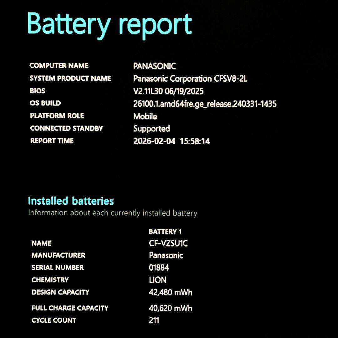 Let’s note CF-SV8KD4VS i5 8G SSD256 DVD