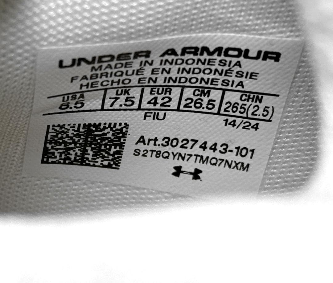 新品 アンダーアーマー Harper9 Turfベースボールシューズ26.5cm