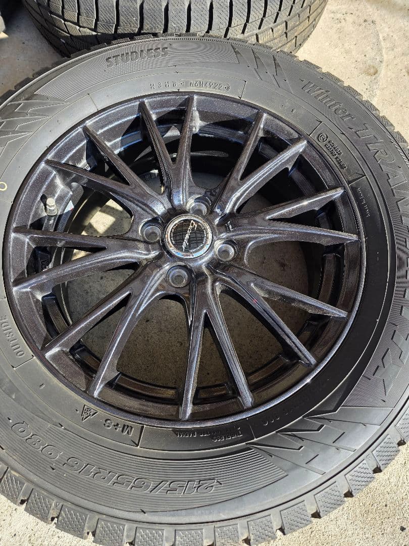 9部山 美品 バリ山 ライズ ロッキー レックス スタッドレス