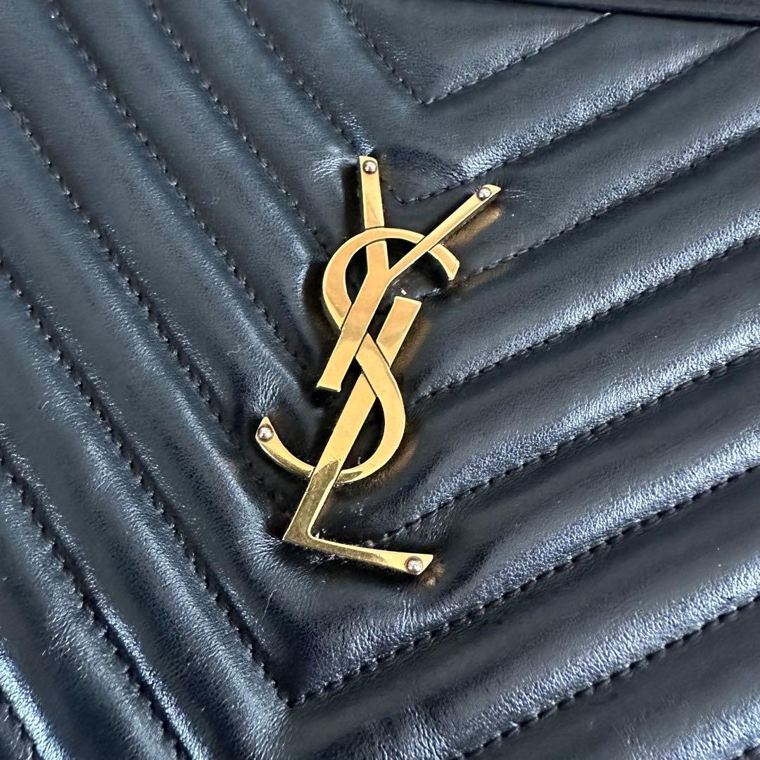 SAINT LAURENT ショルダーバッグ カメラバッグ 黒 YSL
