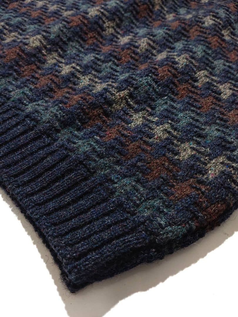 ほぼ新品 90s ヴィンテージ USA製 ORVIS 立体編み ニット セーター