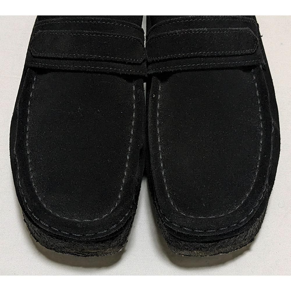 Clarks ワラビーローファー UK7.5 美品 定26,400円 スウェード