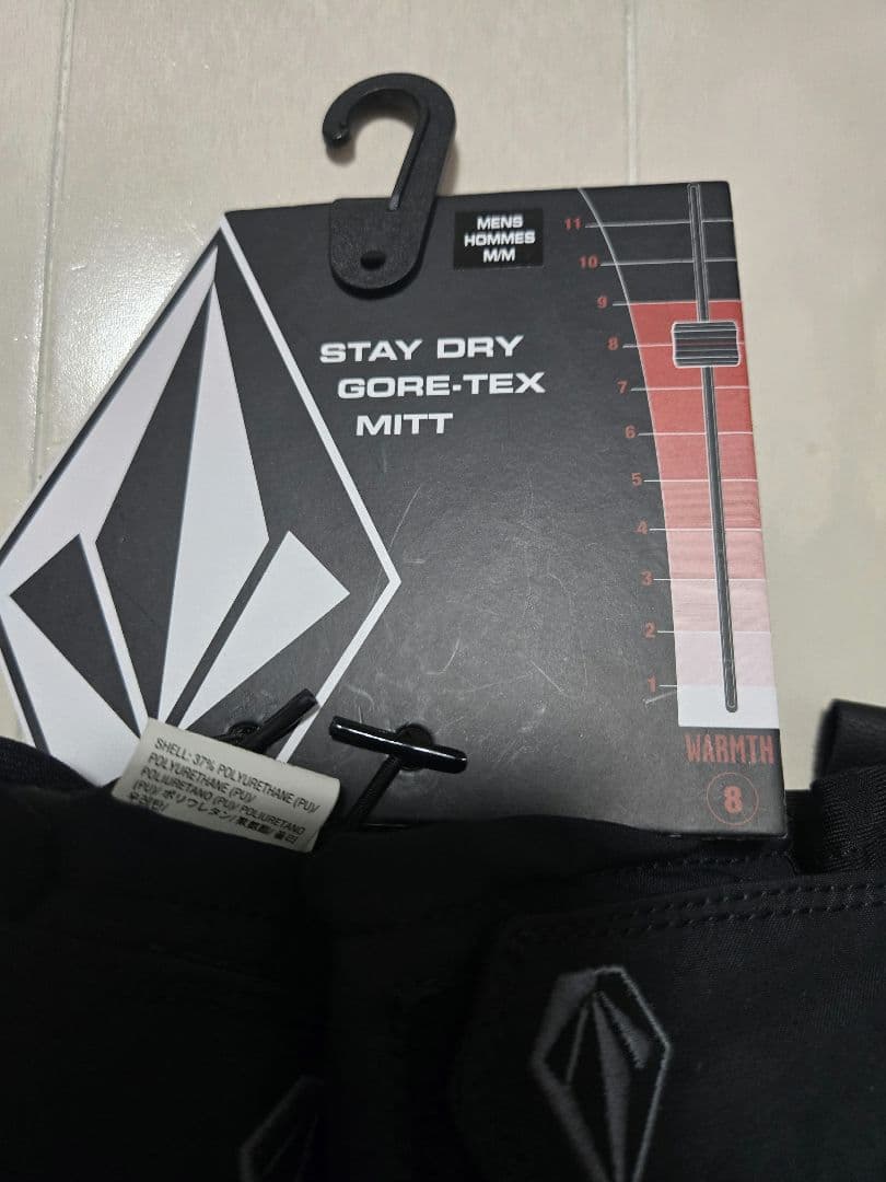 VOLCOM ボルコム GORE-TEX ミトングローブ Mサイズ 未使用品！