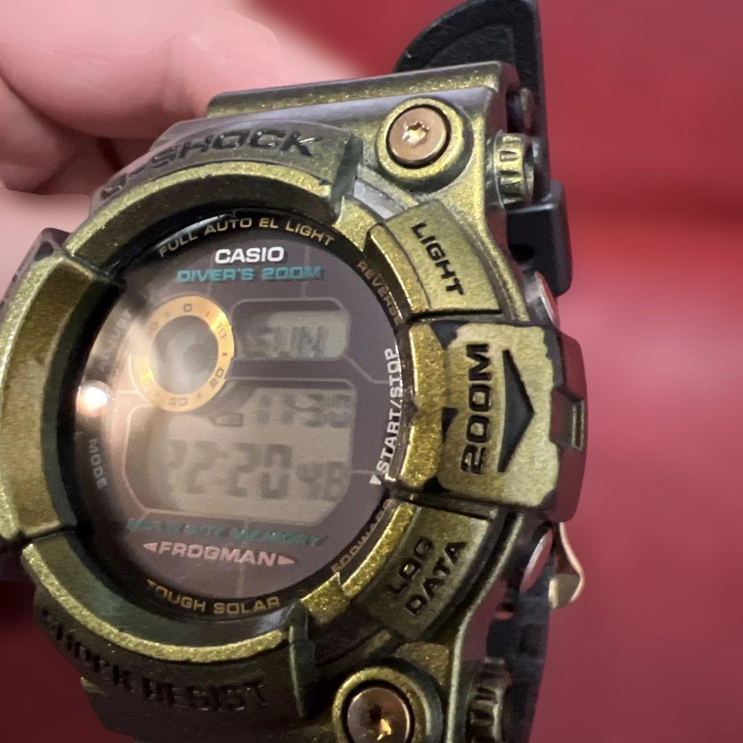 G-SHOCK GW-200-9JF FROGMAN 白虎　ディフェンダー　中古