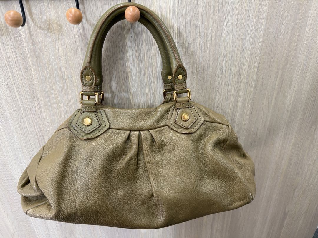 MARC BY MARC JACOBS2WAYバッグ カーキ系 ショルダー付き