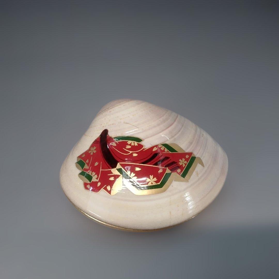 小野小町　蛤　香合