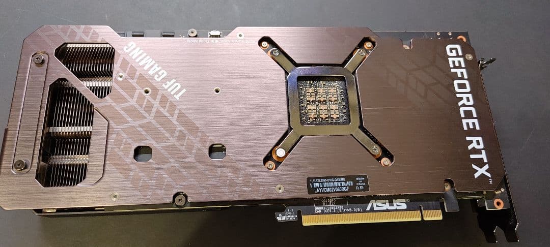 グラフィックボード・グラボ・ビデオカード ASUS TUF-RTX3080-O10G-GAMING