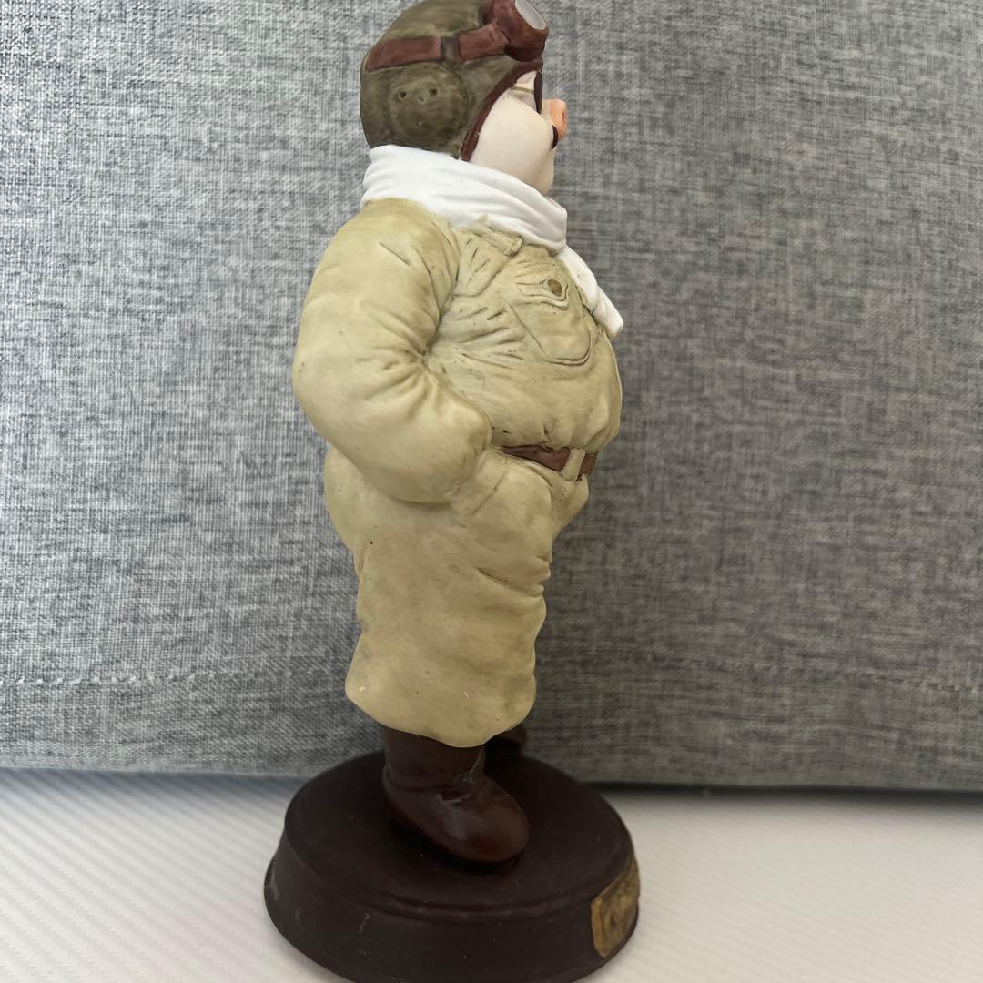 紅の豚ポルコロッソ　磁器オルゴール　バブルヘッドポルコミニ　２点セット