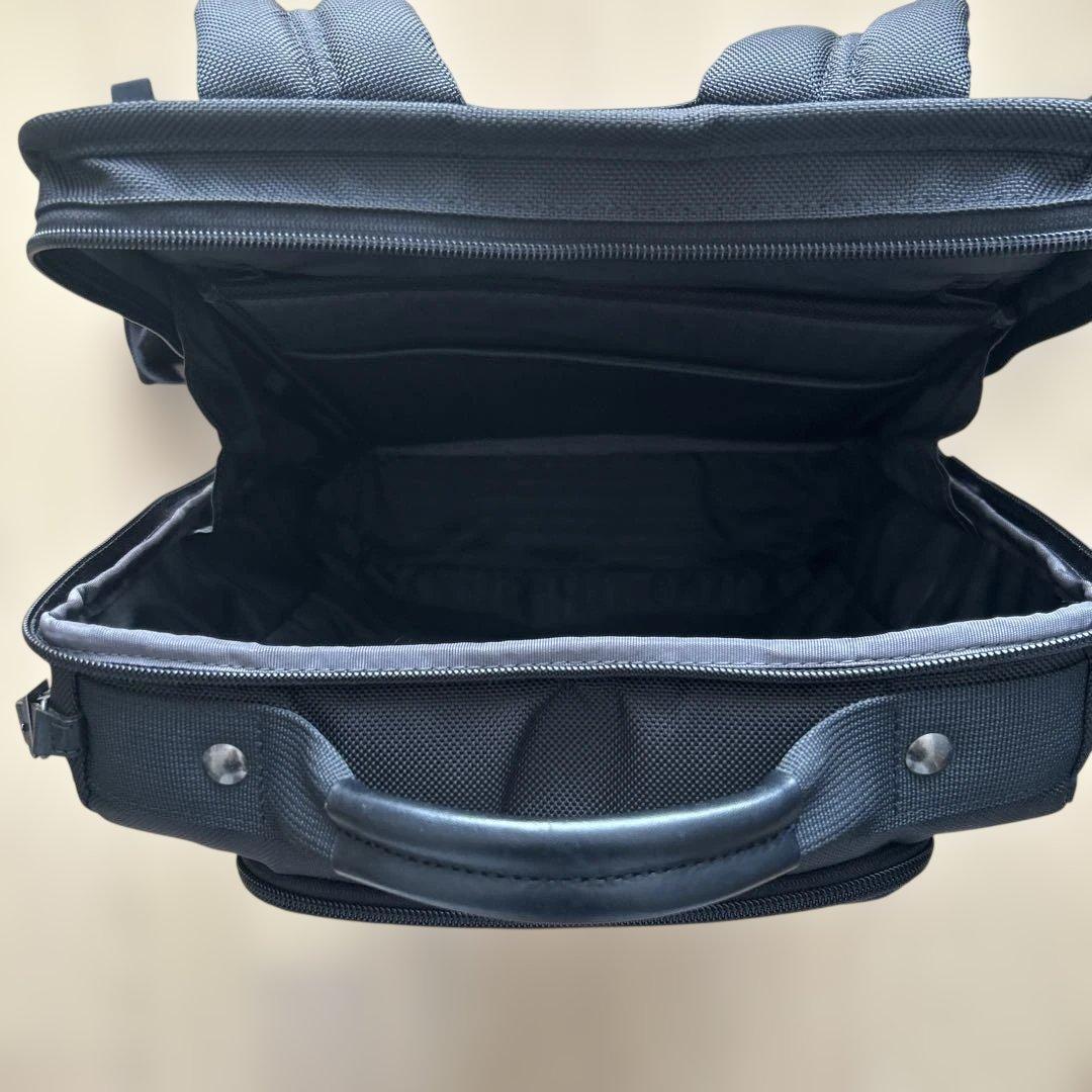 美品　TUMI メンズ　ビジネスリュック　ブラック