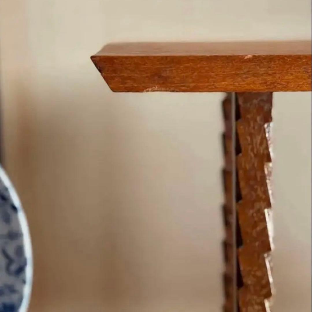 一点物 【 総無垢材 オープンシェルフ 】和モダン ディスプレイ棚 収納 工芸