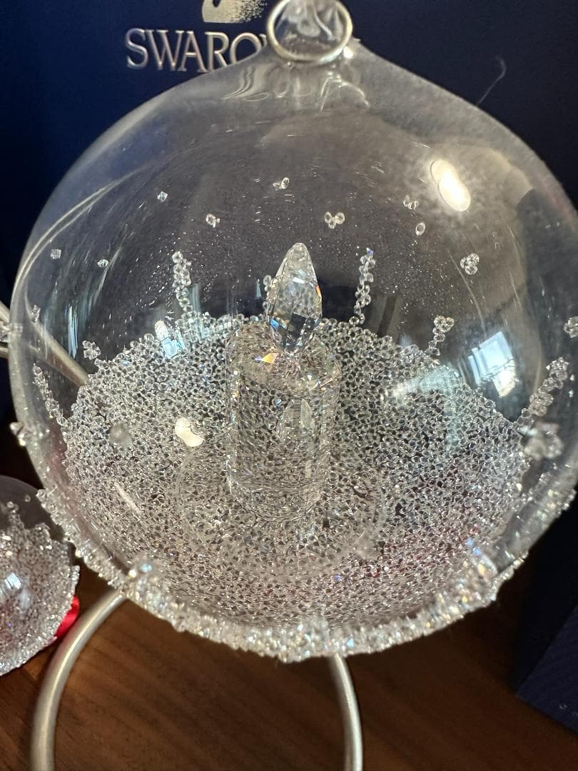 Swarovski 2017 クリスタルオ年 Xmasオーナメント 3点 完品