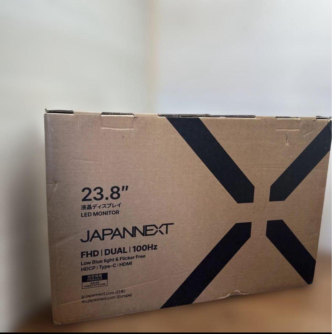 JAPANNEXT 23.8インチ IPSパネルx2搭載 フルHD