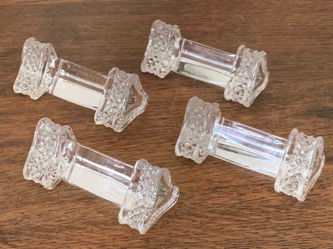 フランスアンティーク　カトラリーレスト　4個セット　ブロカント