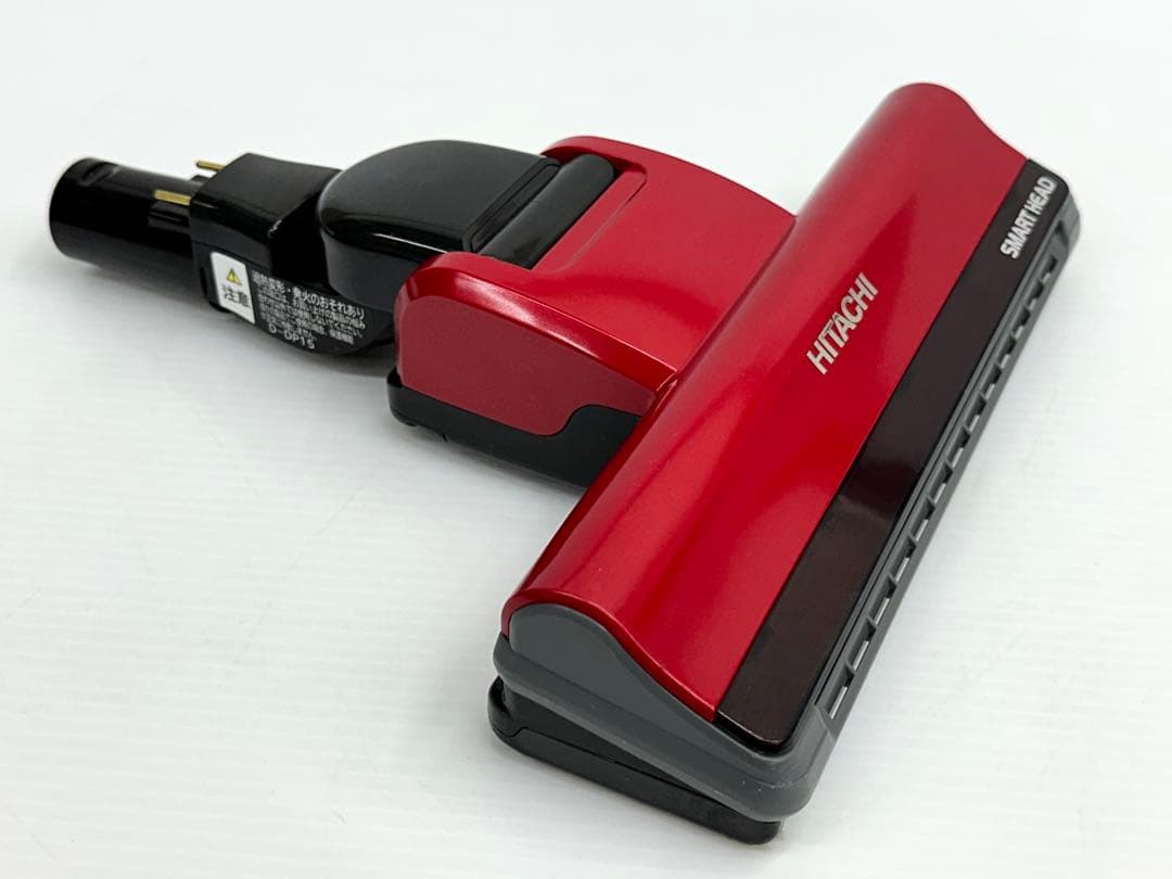 赤　日立　掃除機　美品　綺麗　 動作保証 D-DP15 パワーヘッド　回転ブラシ