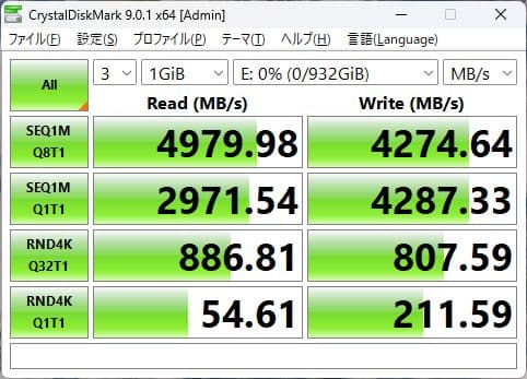 b*中様 AORUS NVMe Gen4 SSD 1TB