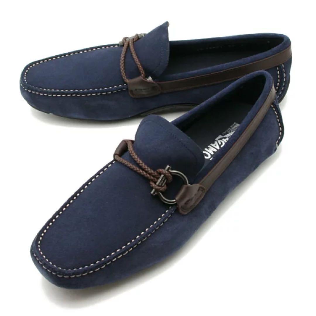 一時値下げ❗️【27.0】サルヴァトーレ フェラガモ ドライビングシューズモカシン