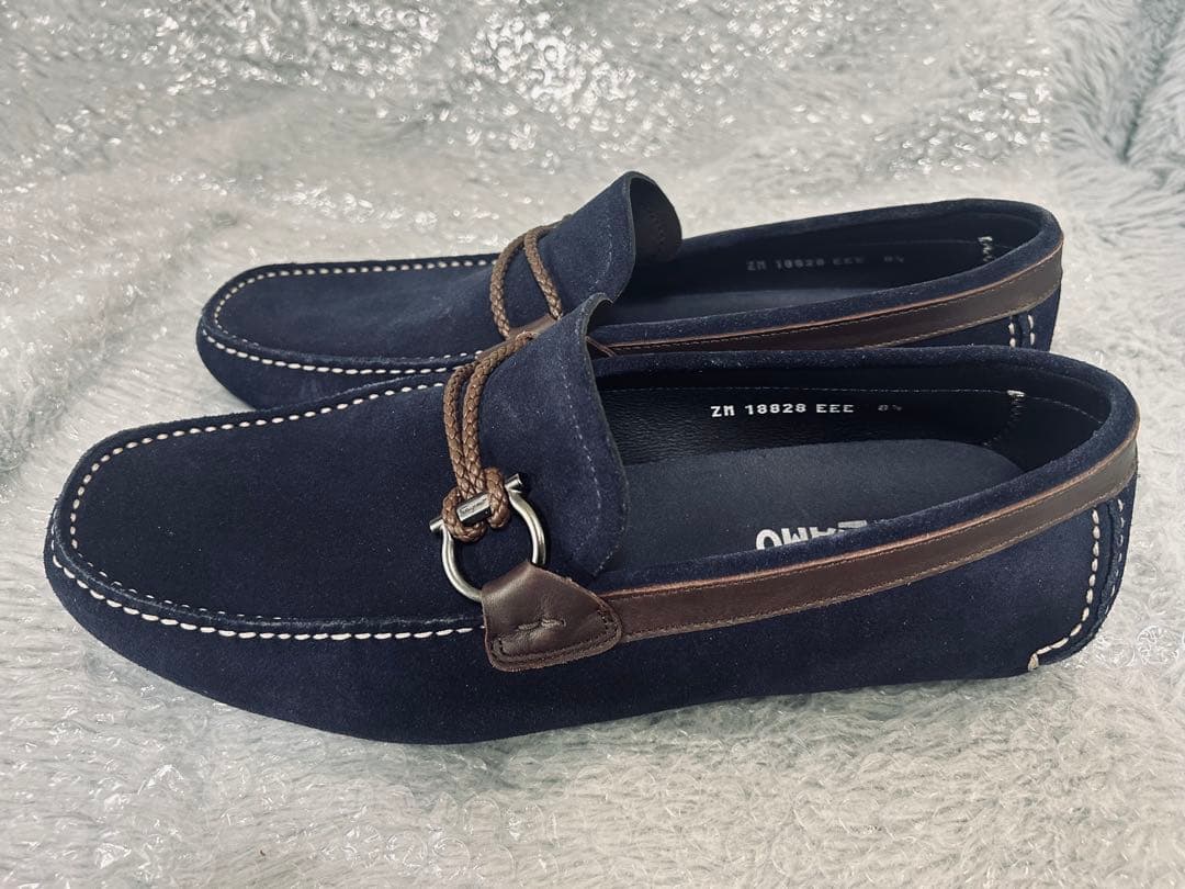 一時値下げ❗️【27.0】サルヴァトーレ フェラガモ ドライビングシューズモカシン