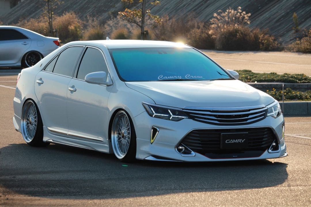 80　50カムリ後期 社外ヘッドライト