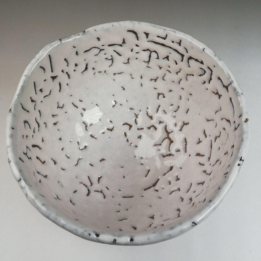 Ｔ９４８　『萩茶碗』『味舌隆司 造』『前大徳寺 福本積應 書付』　共箱　茶道具