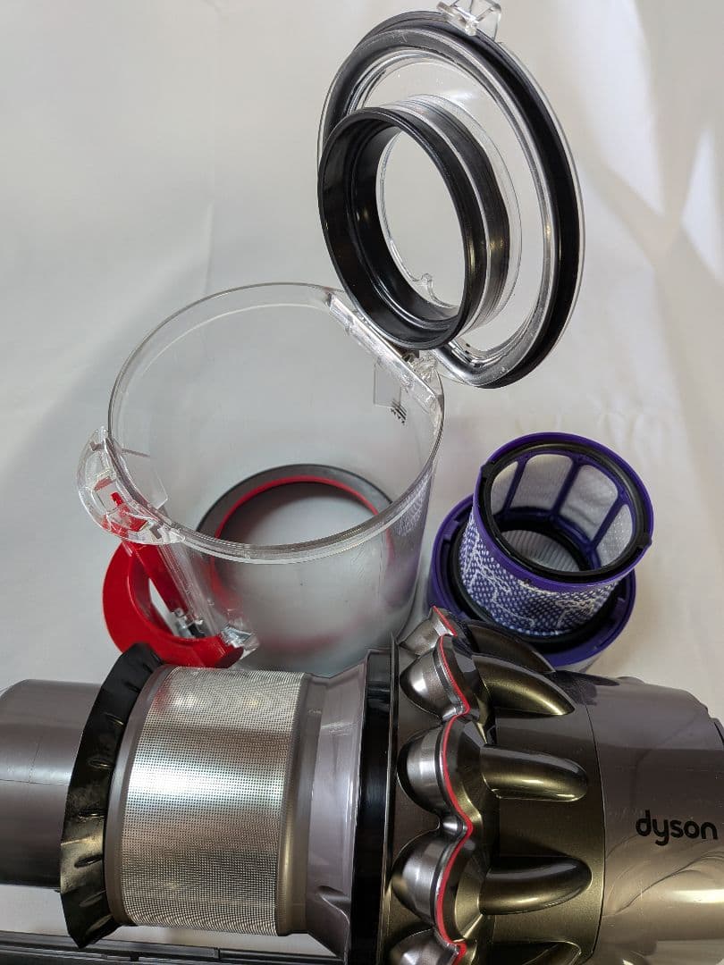 ie062　55分　ダイソン　コードレス　SV12　稼働品　分解洗浄済　動作保証