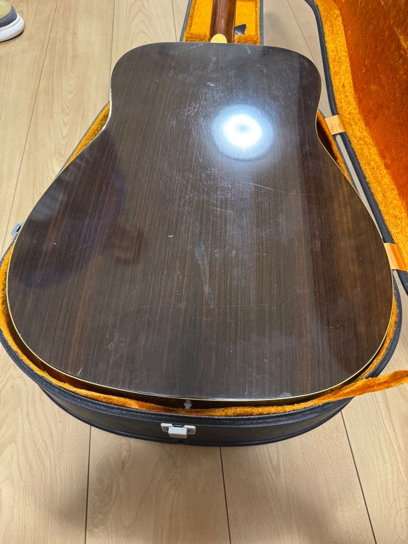 希少 YAMAHA ビンテージ アコースティックギター FG-300J 黒ラベル