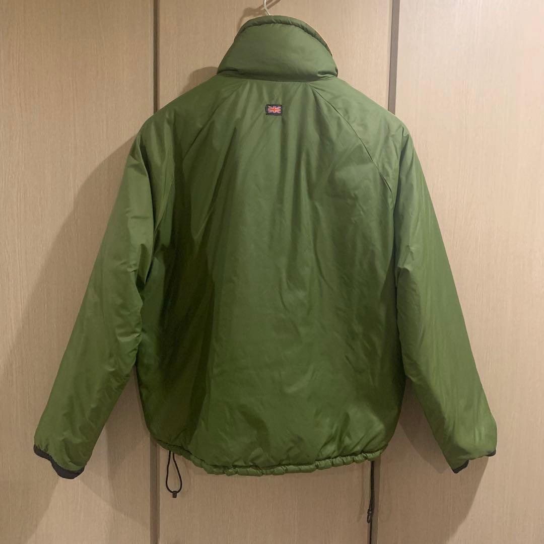 英国製ヴィンテージ・グレンフェルスポーツ.ナイロンリバーシブルパーカー・S