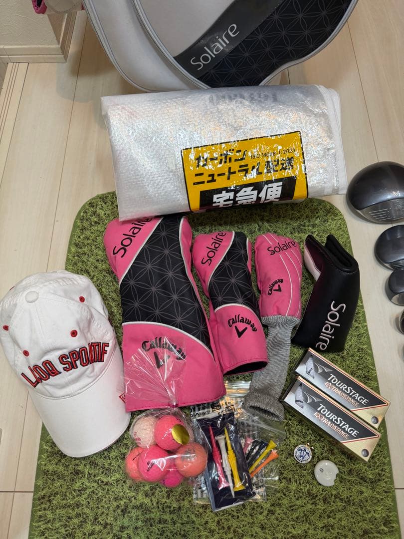 人気⭐️キャロウェイ❤️ソレイル良品レディースセット2018モデル