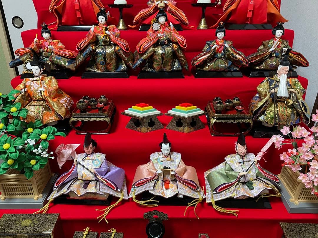 【定価70万】七段飾り 雛人形 親王飾り①