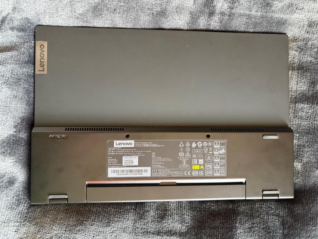 ThinkVision M14t USB-C接続 タッチ対応