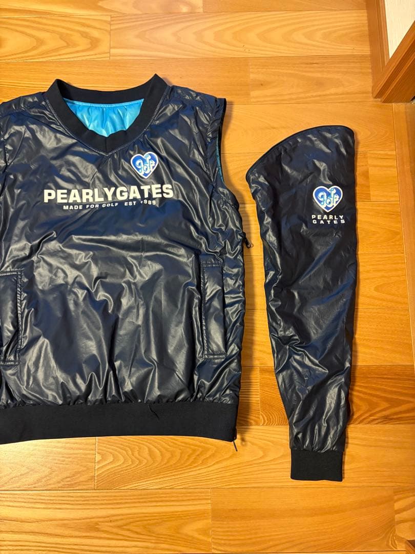 PEARLY GATES ネイビー ブルゾン　ジャケット リバーシブル