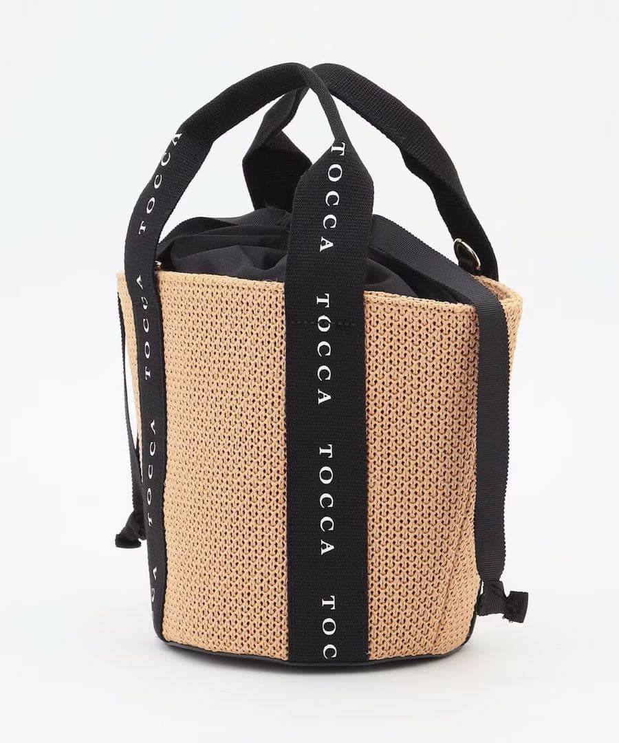 ※タイムセール限定値下げ※TOCCA かごバッグ　ショルダーバッグ　未使用品